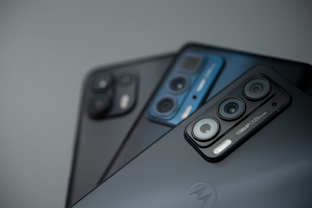 Als Hauptkamera kommt bei allen Modellen der Egde-20-Familie ein 108 Megapixel auflösender Bildsensor zum Einsatz.