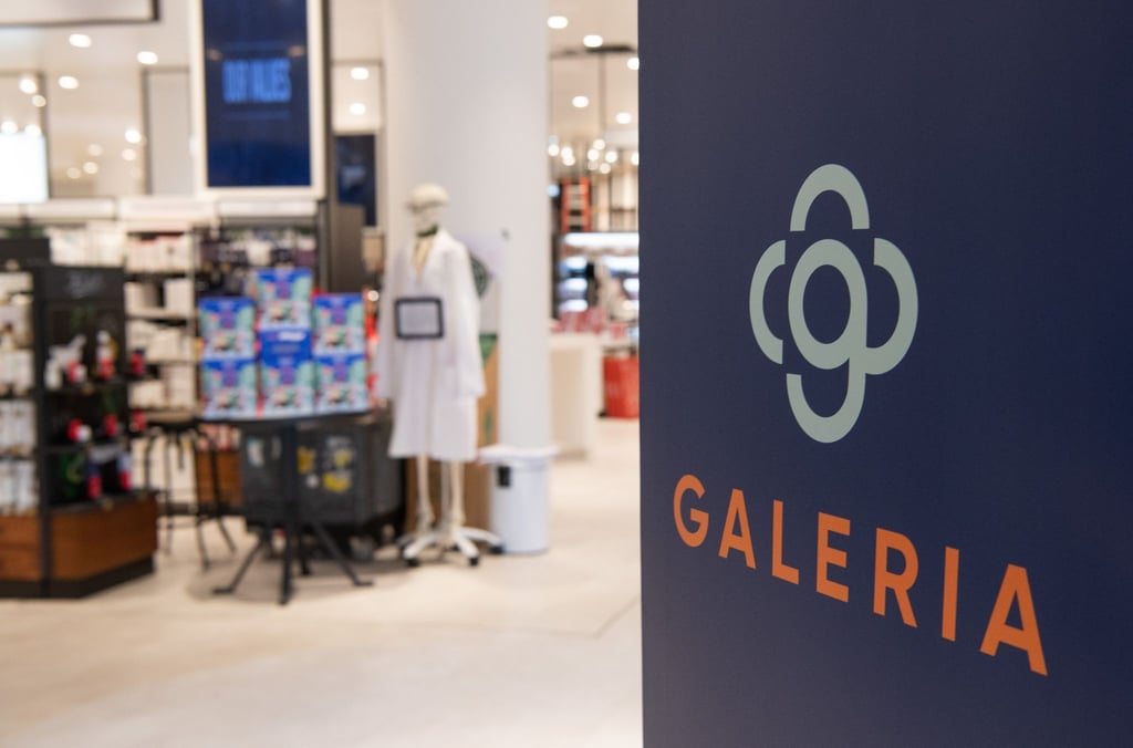 Die neu gestaltete Galeria an der Hauptwache in Frankfurt.