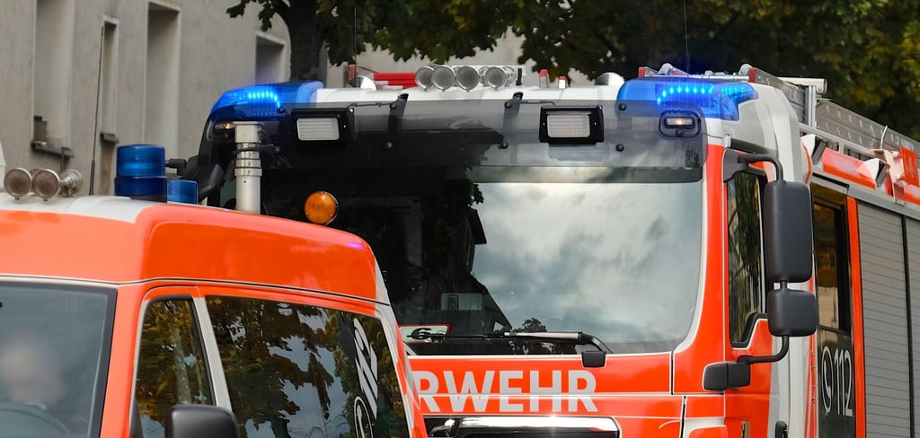 Einsatzfahrzeuge der Feuerwehr (Symbolbild)