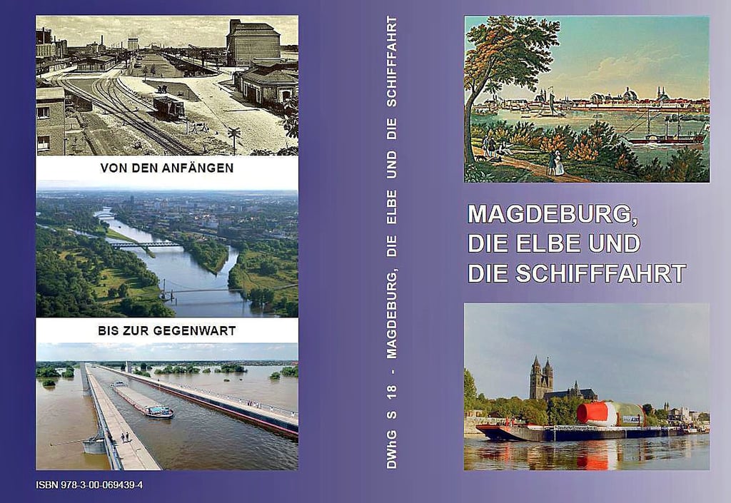Einband des Buches über den Elbstrom und Magdeburg, das aus einer Volksstimme-Serie hervorgegangen ist.