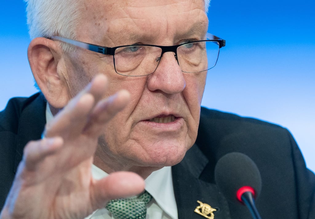 Der baden-württembergische Ministerpräsident Winfried Kretschmann.