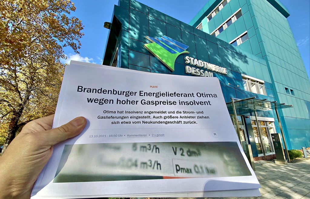 Otima, Envitra und Co sind pleite, die Dessauer Stadtwerke müssen in die Bresche springen.