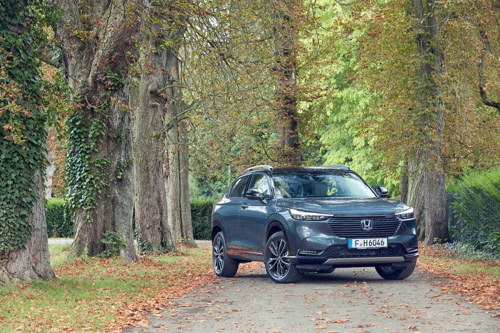 Mit elektrischem Rückenwind: Seinen neuen HR-V bietet Honda nur noch als Hybrid an.