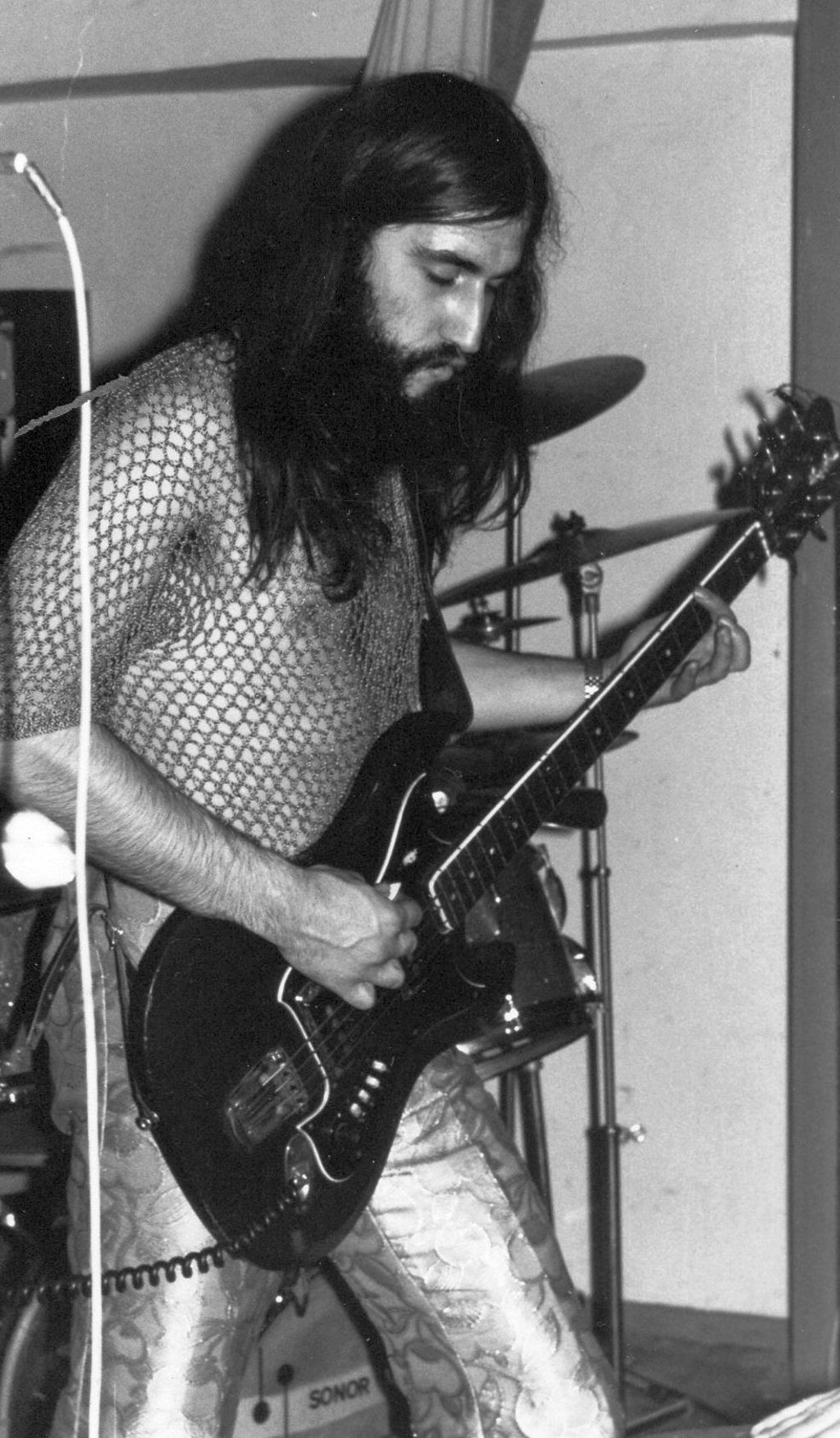 Jürgen Jankofsky als Bassist zu DDR-Zeiten.