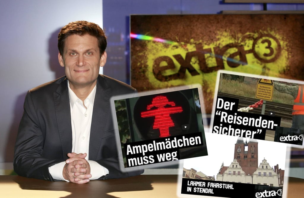 Christian Ehring ist Moderator der NDR-Satireshow extra 3.