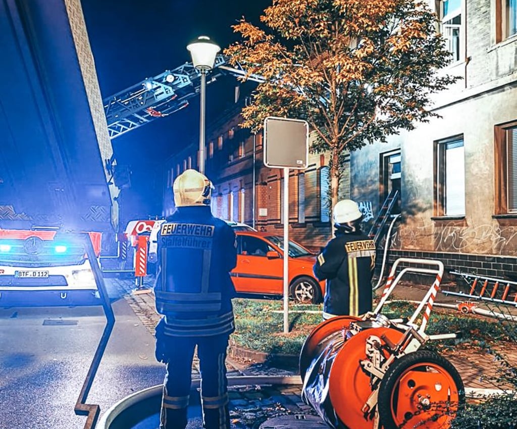 Einsatz in der Moltkestraße.