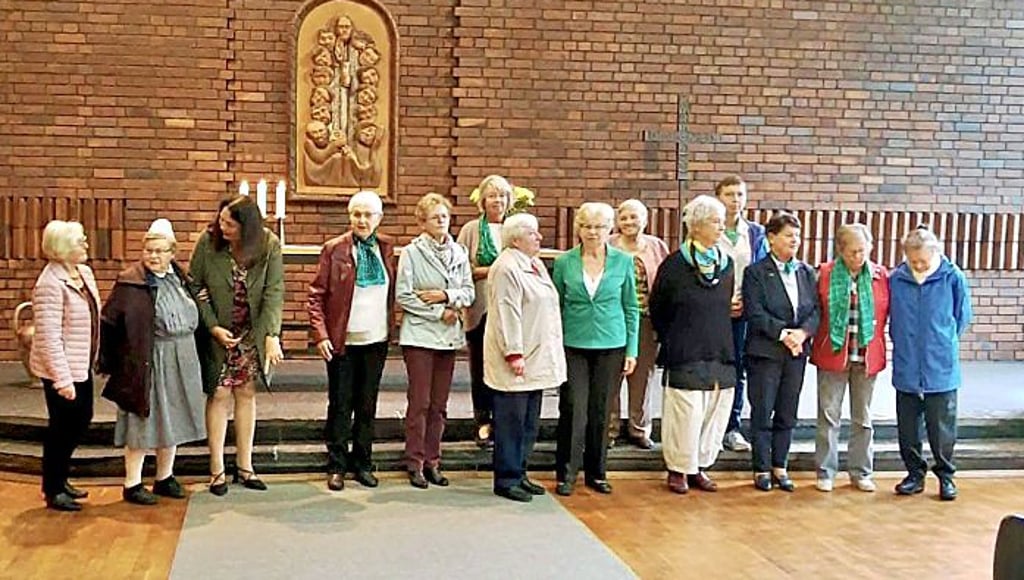 Die Grünen Damen beim Festgottesdienst