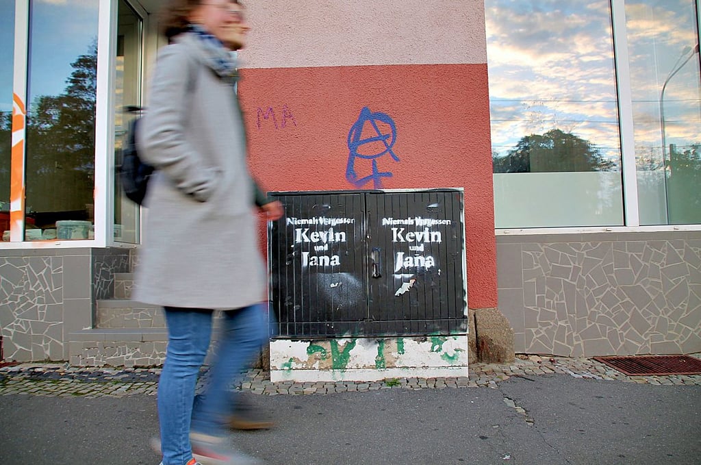 Die „Kevin und Jana-Graffitti“ werden vorerst nicht entfernt.