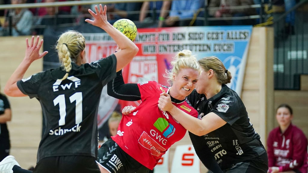 Kaum zu stoppen: Simone Spur Petersen setzt sich für Halle energisch durch.
