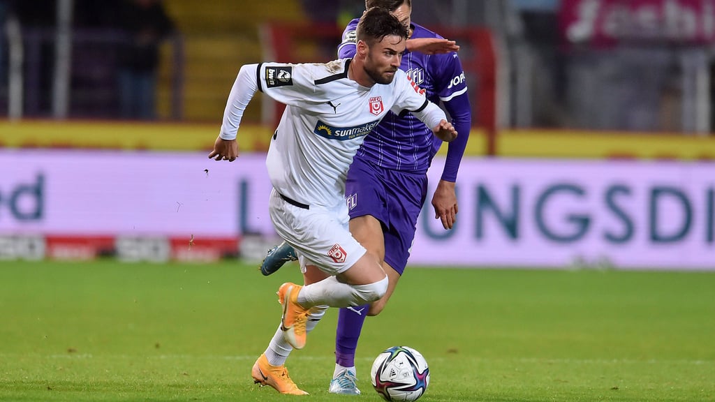 Beim 0:0 in Osnabrück war Niklas Kreuzer einer der Stärksten beim Halleschen FC.