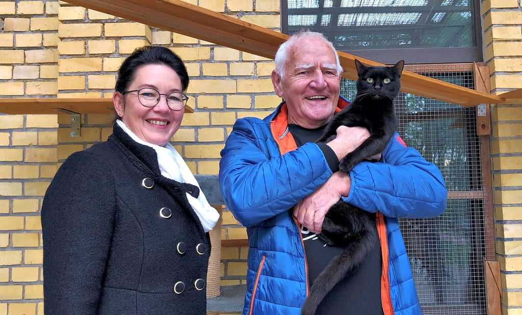 Juliane Zahradka ist neue Vorsitzende des Tierheimvereins Wittenberg und folgt damit auf Jürgen Krause.