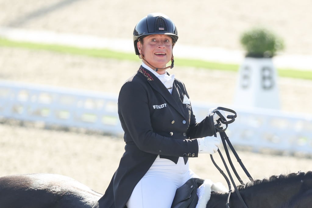 Dressurreiterin Isabell Werth reitet auf Weihegold Old.