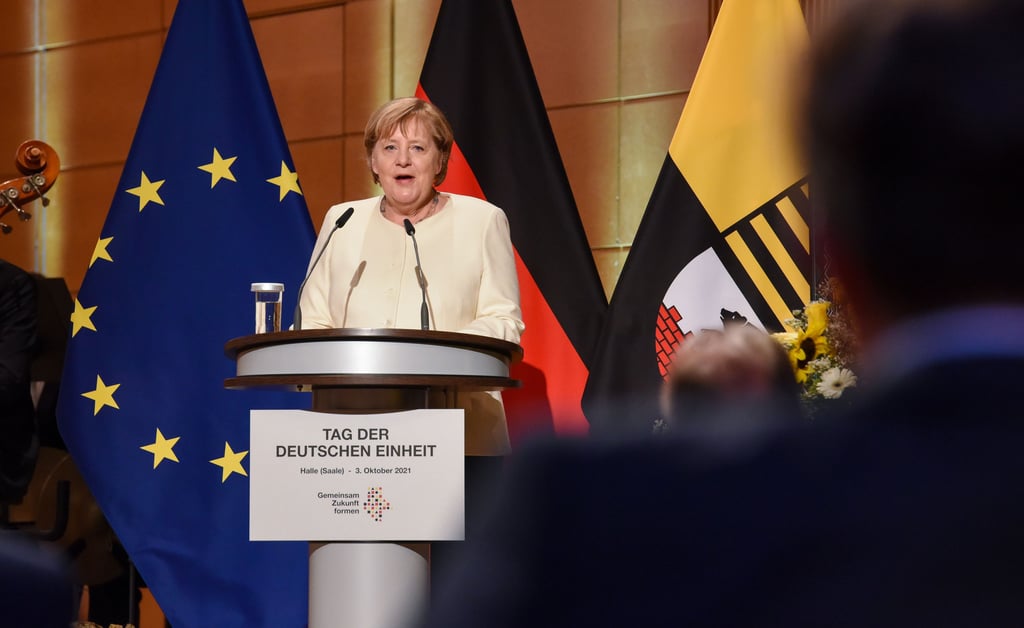 Merkel hat eine ungewöhnlich persönliche Rede gehalten.
