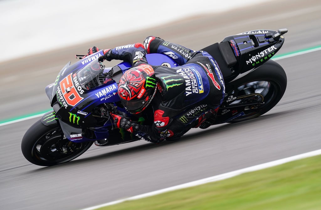 MotoGP-Pilot Fabio Quartararo siegte in Silverstone.
