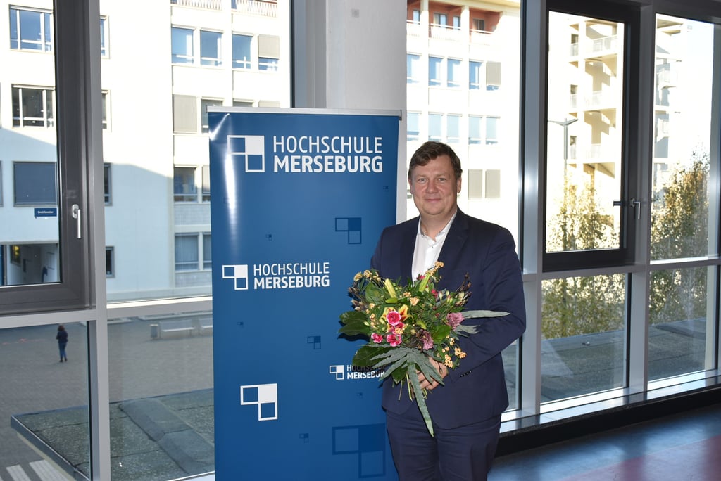 Markus Krabbes wird der neue Rektor der Hochschule Merseburg