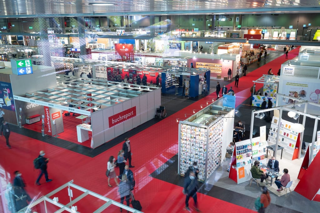 Viel Platz auf der Frankfurter Buchmesse.