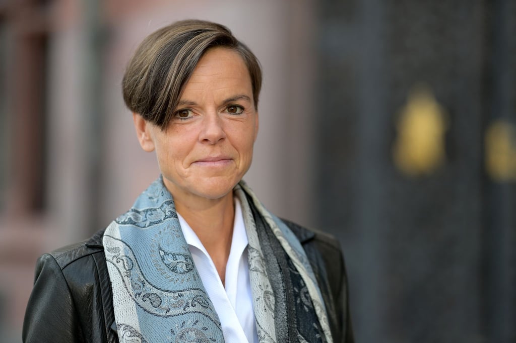 Antje Rávik Strubel, Autorin des Buches „Blaue Frau“, ist mit dem Deutschen Buchpreis ausgezeichnet worden.
