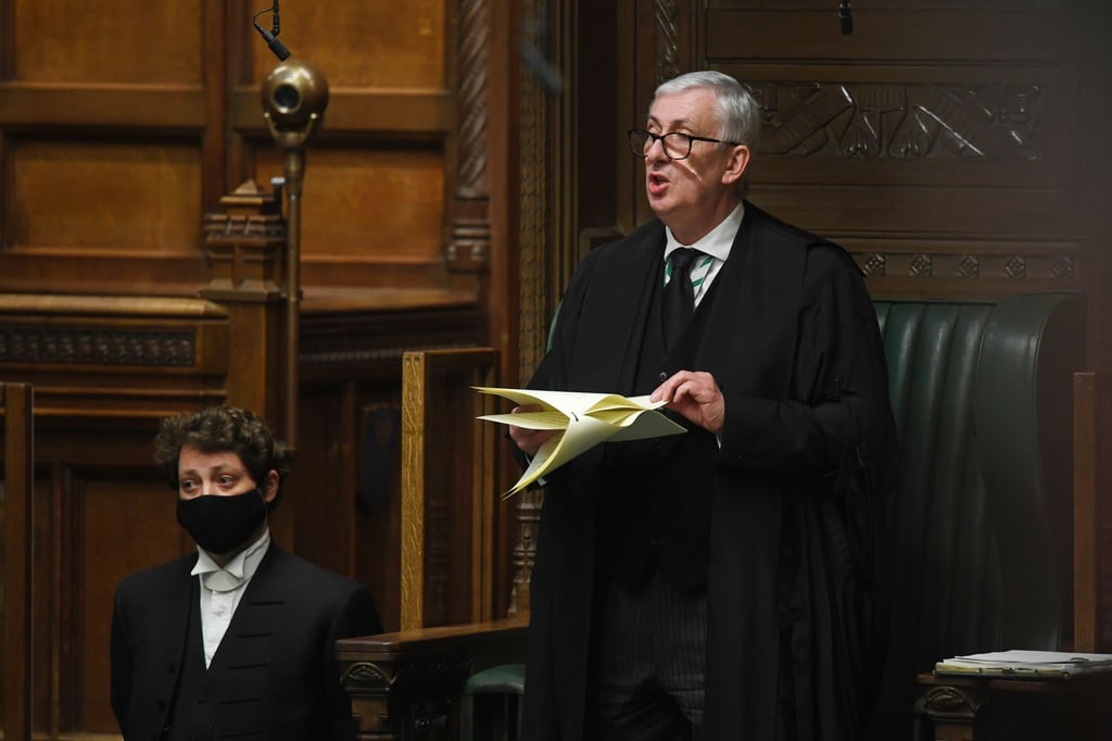 Der Unterhaussprecher Sir Lindsay Hoyle ist empört.