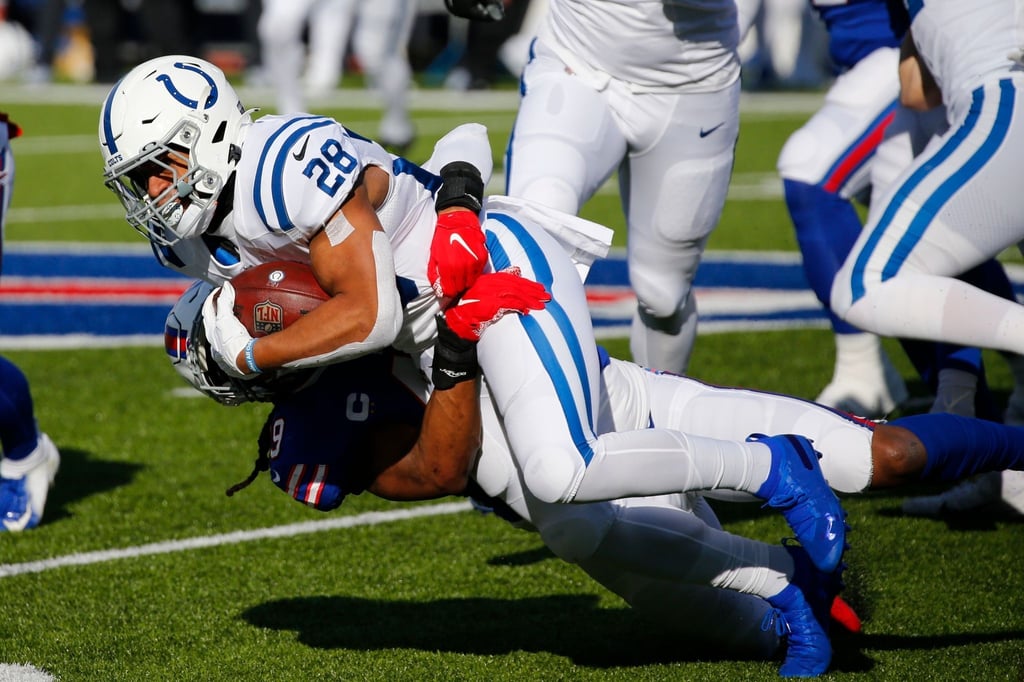 Die Indianapolis Colts um Jonathan Taylor (M.) werden Teil einer Doku-Serie.