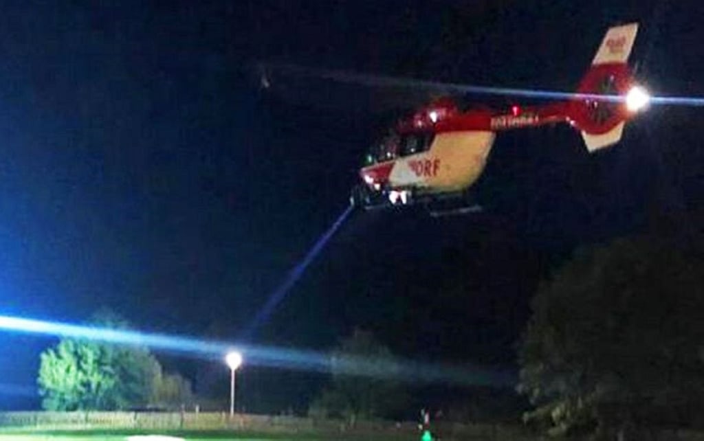 Der Rettungshubschrauber im Einsatz