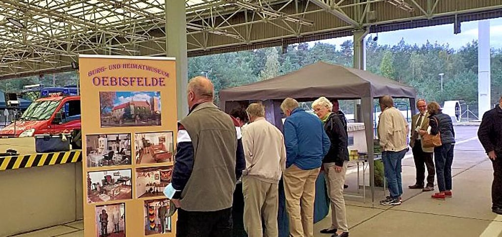 Der Stand des Heimatvereins stieß auf reges Interesse.