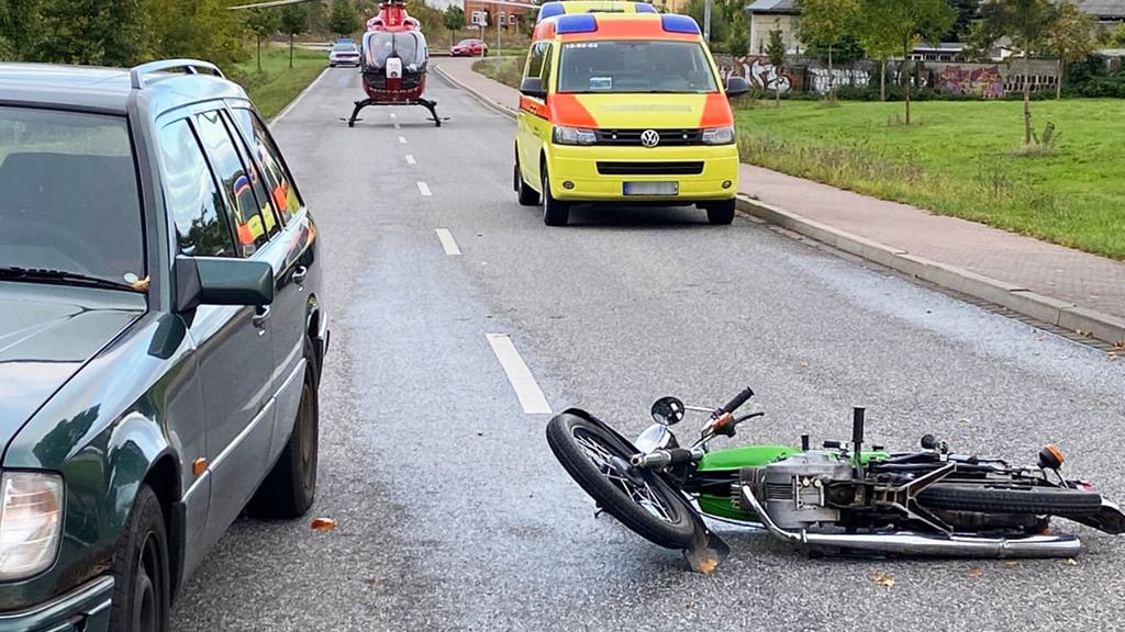 Der Unfall passierte auf der Glumestraße am Schulgartenweg in Eisleben.