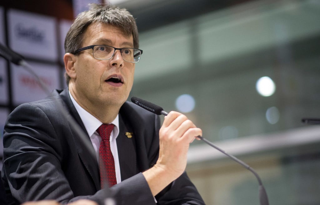 Thomas Weikert ist noch Präsident der internationalen Tischtennis-Föderation.