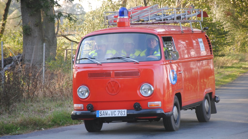 Der alte T2 war bis zu ihrer Auflösung bei der Stapener Feuerwehr im Einsatz.