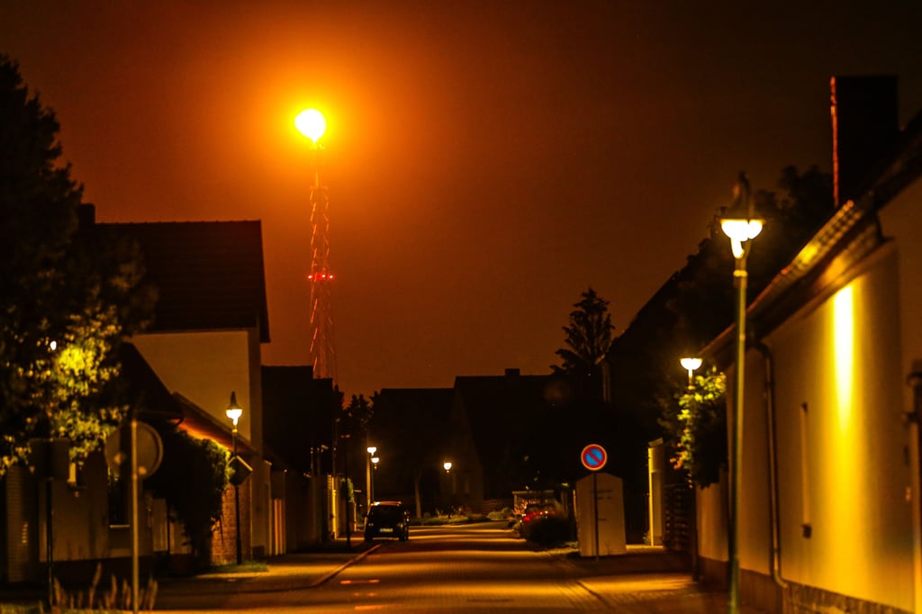 Fackel Total Raffinerie