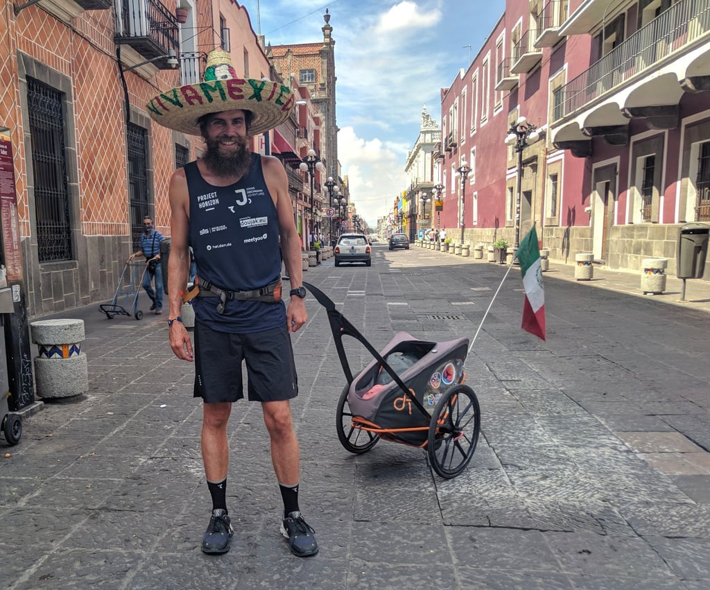 Extremsportler Jonas Deichmann will vom karibischen Cancún aus per Boot nach Portugal weiterfahren.