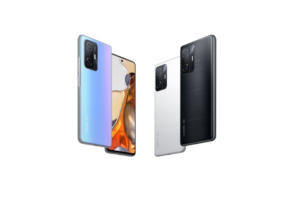 Drei Farben: Das neue Xiaomi 11T Pro (ab 650 Euro) ist in Blau, Weiß und Grau-Schwarz zu haben.
