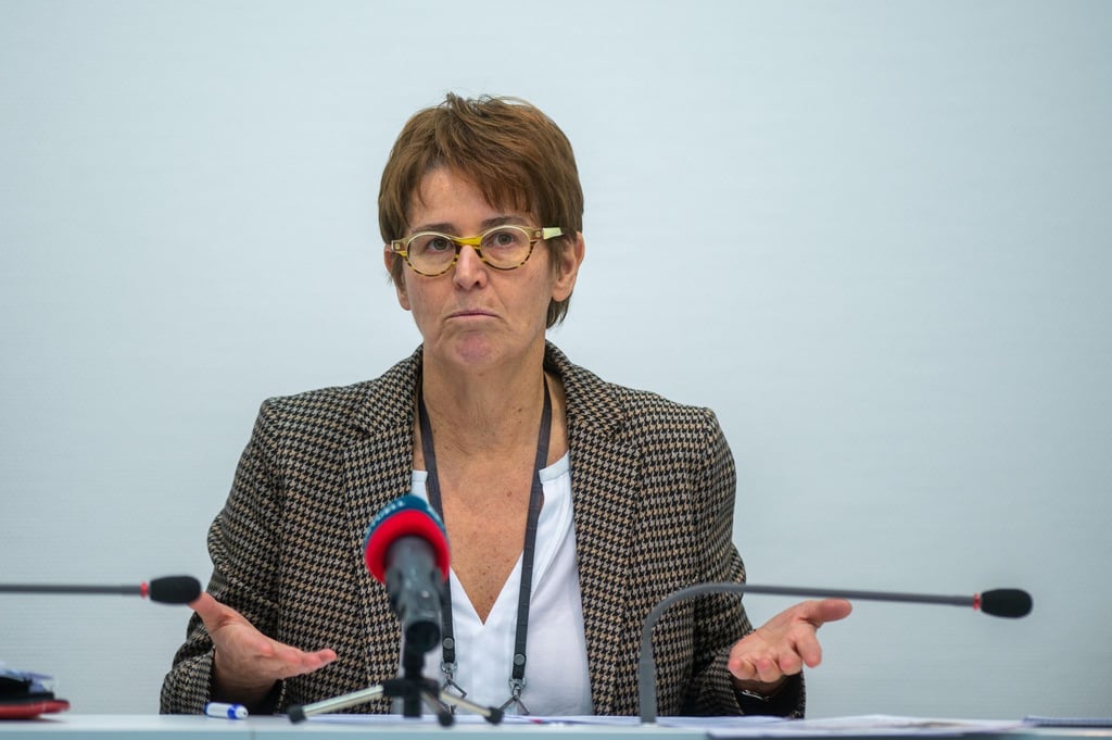 Eva Gerth, Landesvorsitzende der Gewerkschaft Erziehung und Wissenschaft Sachsen-Anhalt (GEW).