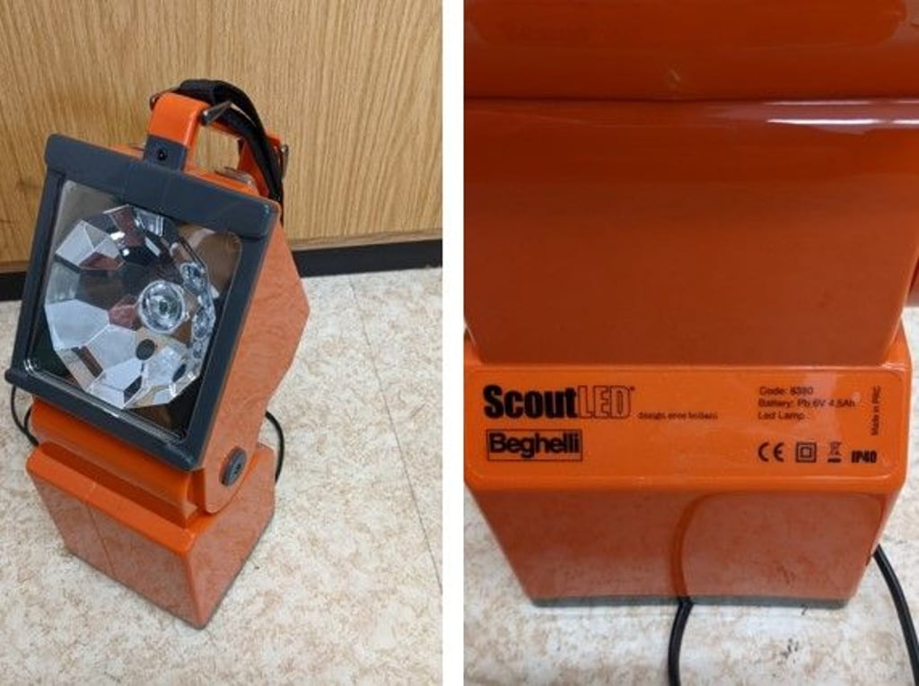Mobile Sicherheitsleuchte Beghelli Scout LED