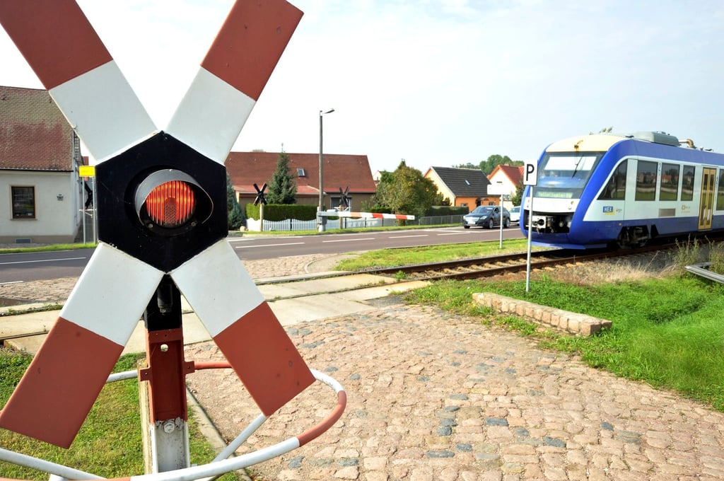 Der Bahnübergang in Bebitz war fast drei Monate voll gesperrt.