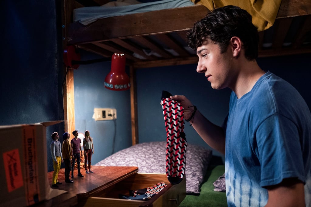 Oskar Keymer als Felix in einer Szene des Films "Hilfe, ich habe meine Freunde geschrumpft".