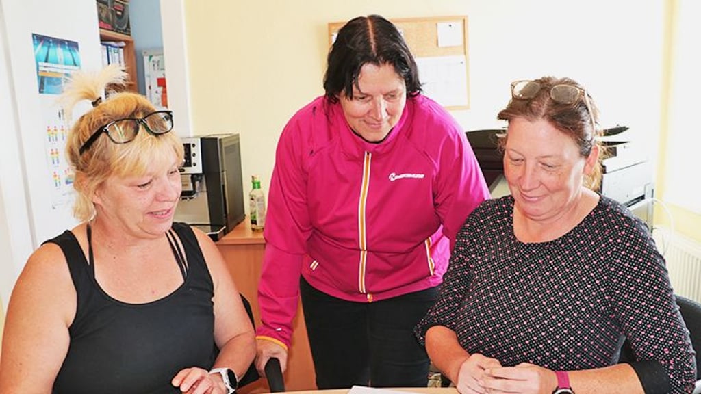 Annett Friedrich, Christine Brenning, Grit Schaaf (v. li.)