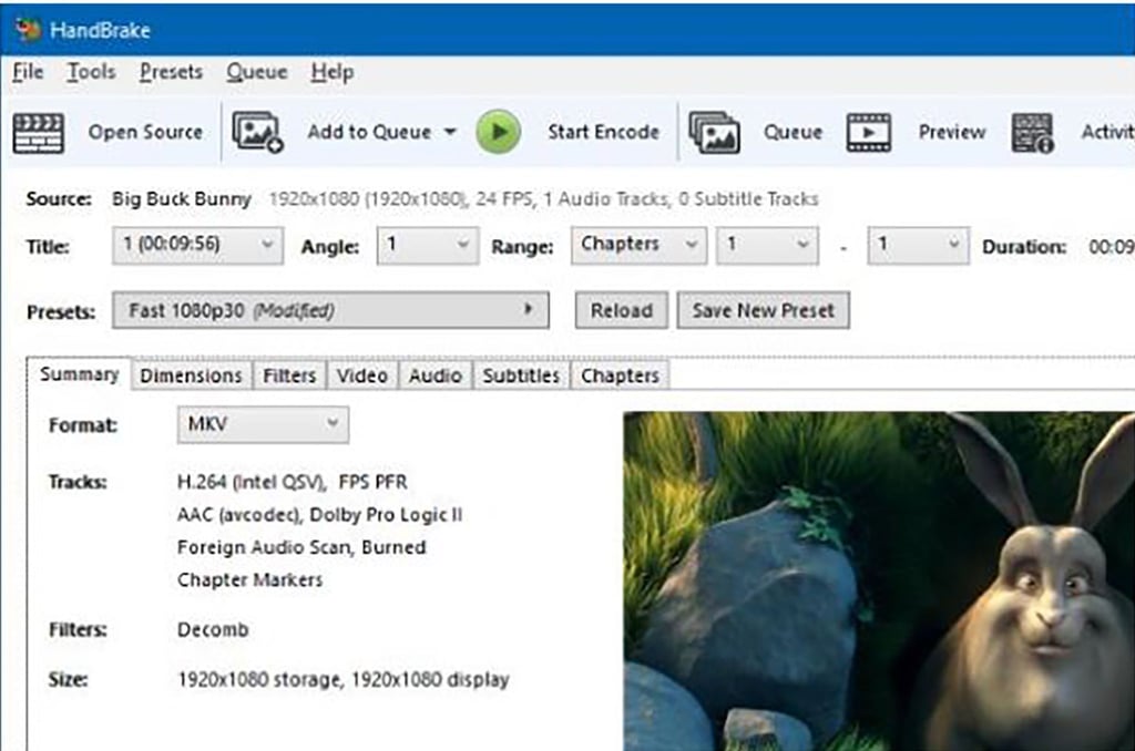 Die Open-Source-Software Handbrake kann neben zahllosen Video- auch Audiodateien in andere Formate umwandeln.