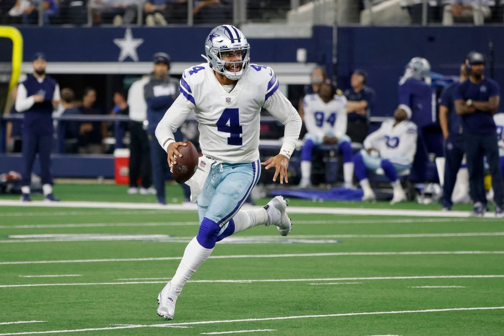 Quarterback Dak Prescott führte die Dallas Cowboys zum Sieg.