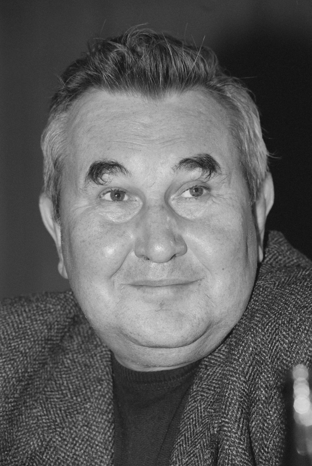 Eberhard Panitz, aufgenommen während der Autorentagung zum Thema „Chancen für eine menschlilche Gesellschaft“ in Prora (1992).