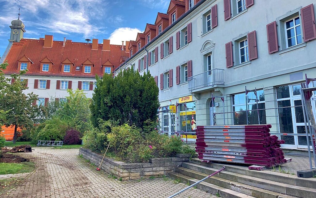 Unter anderem die Stadtinformation wird ins Erdgeschoss ziehen.