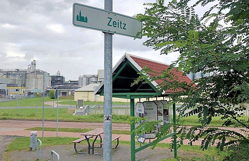 Radweg Richtung Zeitz