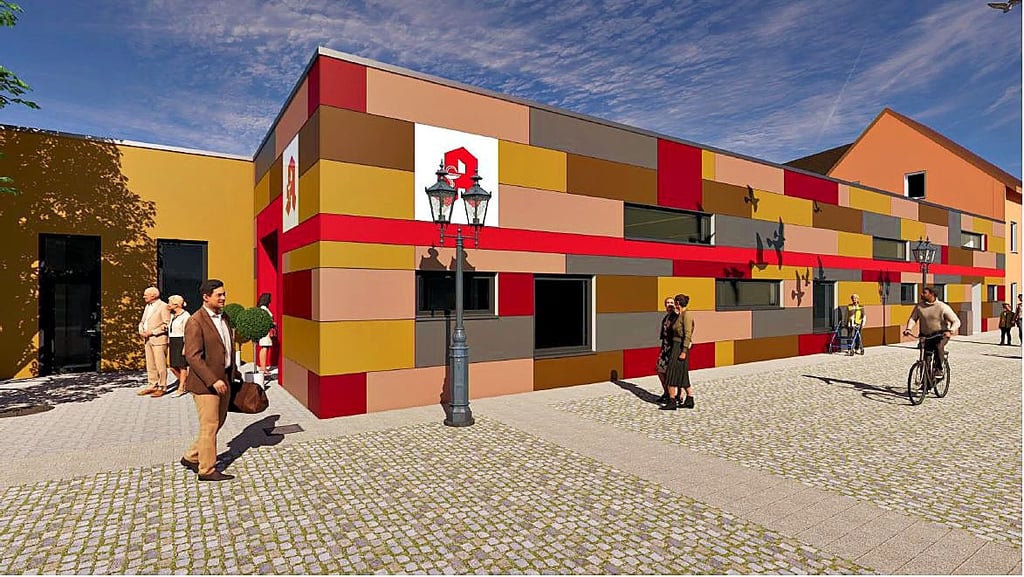 So soll das neue Gesundheitszentrum in der Bad-Friedrichshaller-Straße in Hohenmölsen aussehen.