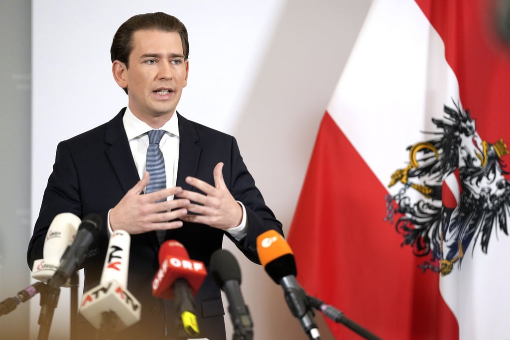 Der österreichische Bundeskanzler Sebastian Kurz bestreitet die Korruptionsvorwürfe.