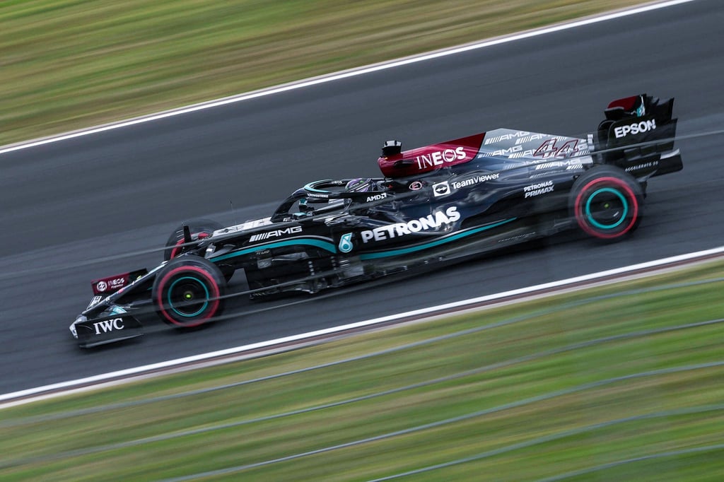 Fuhr in Istanbul die erste Bestzeit: Lewis Hamilton.