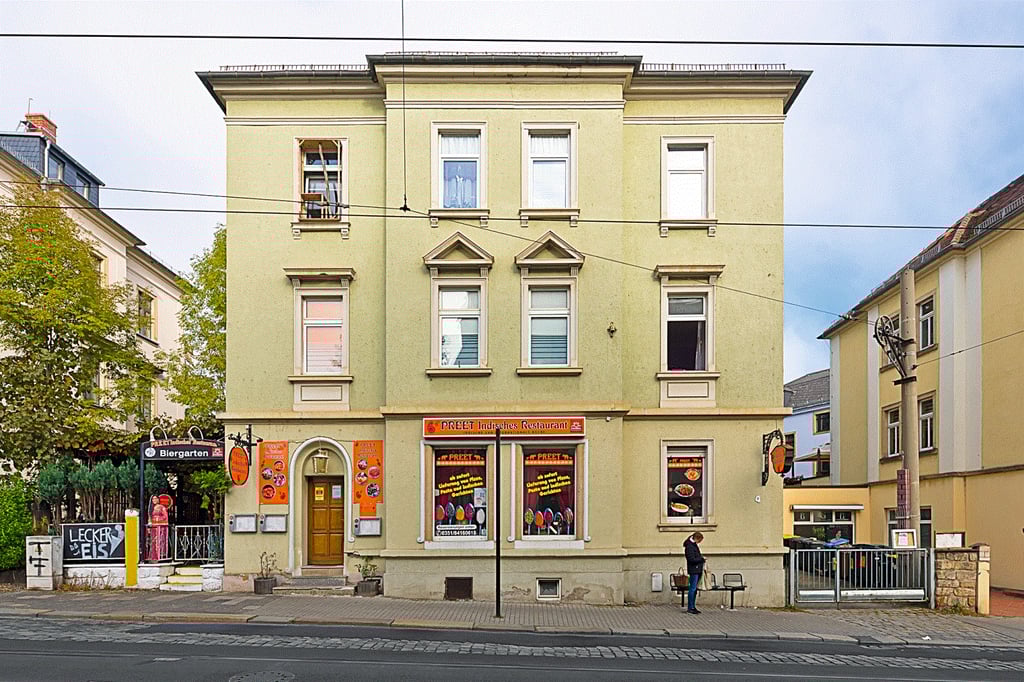 Wohn- und Geschäftshaus mit Hinterhaus in Dresden-Cotta / Mindestgebot 750.000 Euro