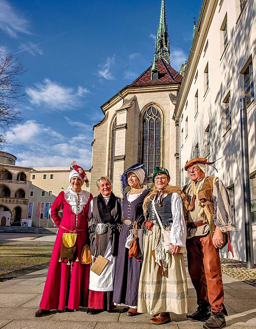 Auch Gäste aus der Partnerstadt Bretten konnten begrüßt werden. Seit vielen Jahren sind sie fester Bestandteil der Feste.
