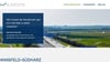 Screenshot der internetseite der Standortmarketinggesellschaft Mansfeld-Südharz