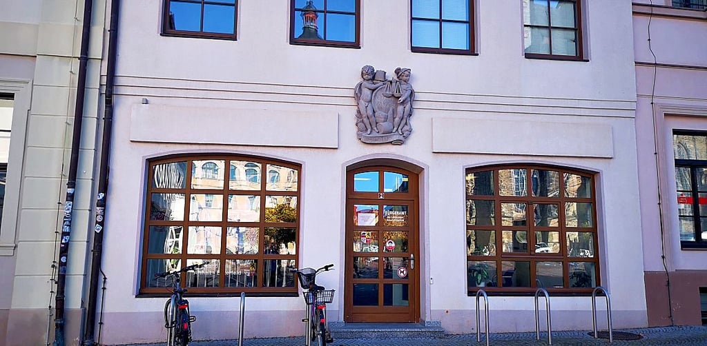 Das Bürgeramt der Landkreisverwaltung Anhalt-Bitterfeld in Köthen.