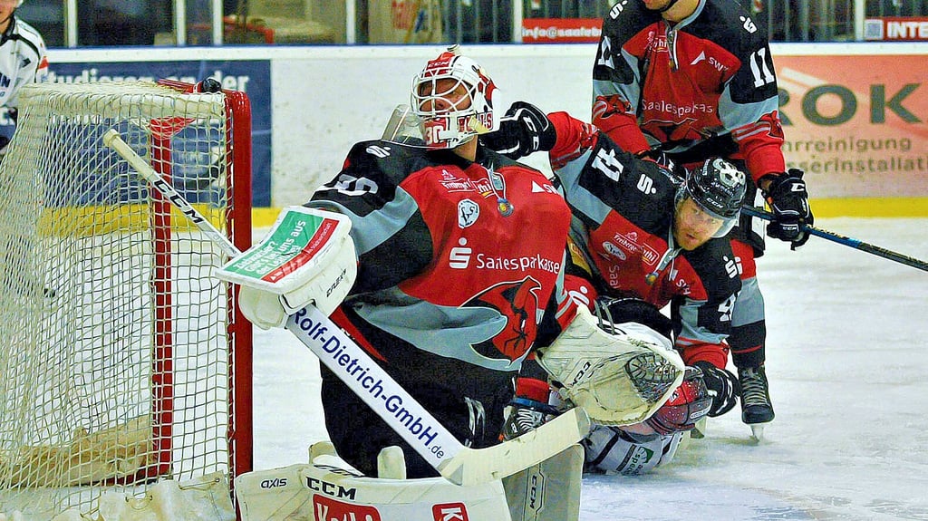 Sebastian Albrecht spielt seine fünfte Saison für die Saale Bulls.