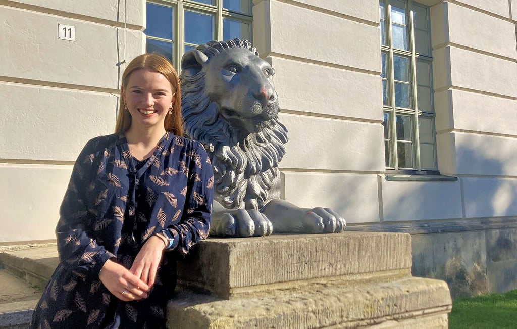 Mirjam Taufenbach verteidigt ihre konservativen Ansichten gerne gegen ihre Kommilitonen.
